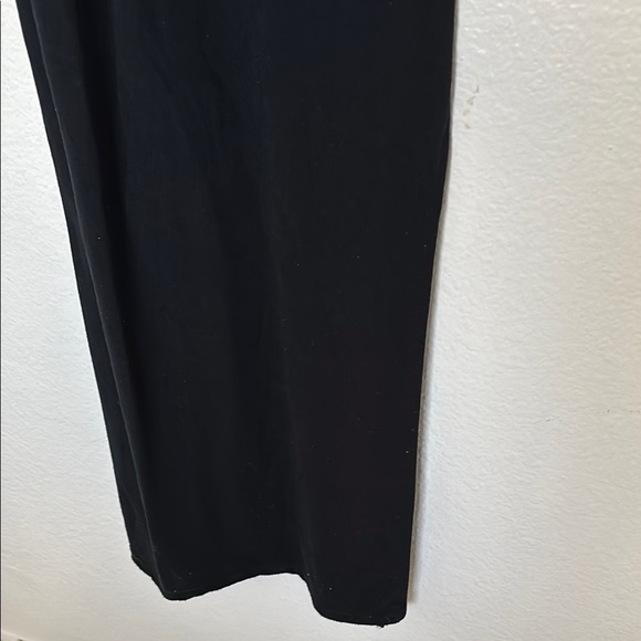 BASIC USA DownEast Black Sheath Halter Maxi Dress size S - Picture 5 of 7